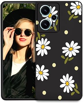 Mobile Phone Case for Xiaomi Poco F5 5G Case Soft Slim Silicone TPU Protective Case with Camera Protection Tough Shockproof Xiaomi Poco F5 5G Phone Case Black