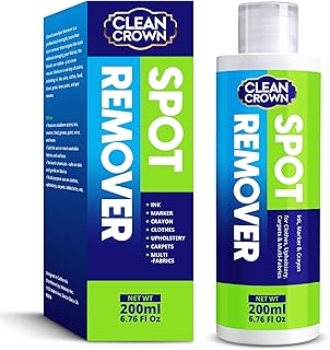 Ink Remover from Clothes (6.8 fl oz), Stain Lifter for Pen, Marker & Printer, Fast-Acting Ink Stain Remover for Fabric, Upholstery & Carpet, Gentle on Most Washable Materials