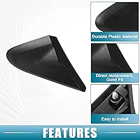 Vista 4 de Cubierta de guardabarros triangular para espejo delantero derecho No.95461590 Panel de ajuste triangular para Chevrolet Sonic 2012-2020 ABS plástico
