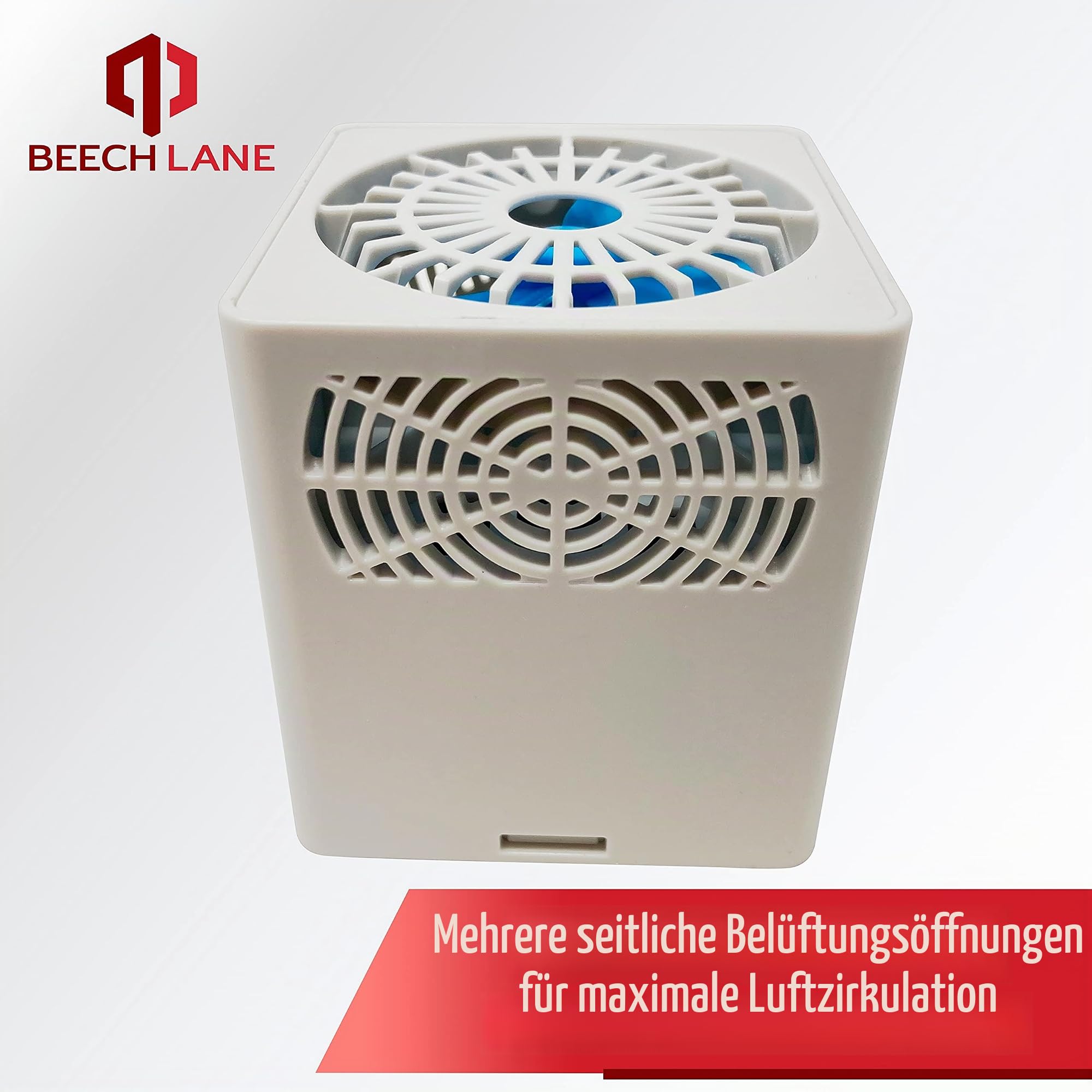 Beech Lane RV-Kühlschrankventilator, patentiert, Hochleistungsmotor mit 3.000 U/min, einfaches An- und Ausschalten, mehrere seitliche Belüftungsöffnungen erhöhen den Luftstrom, langlebige Konstruktion