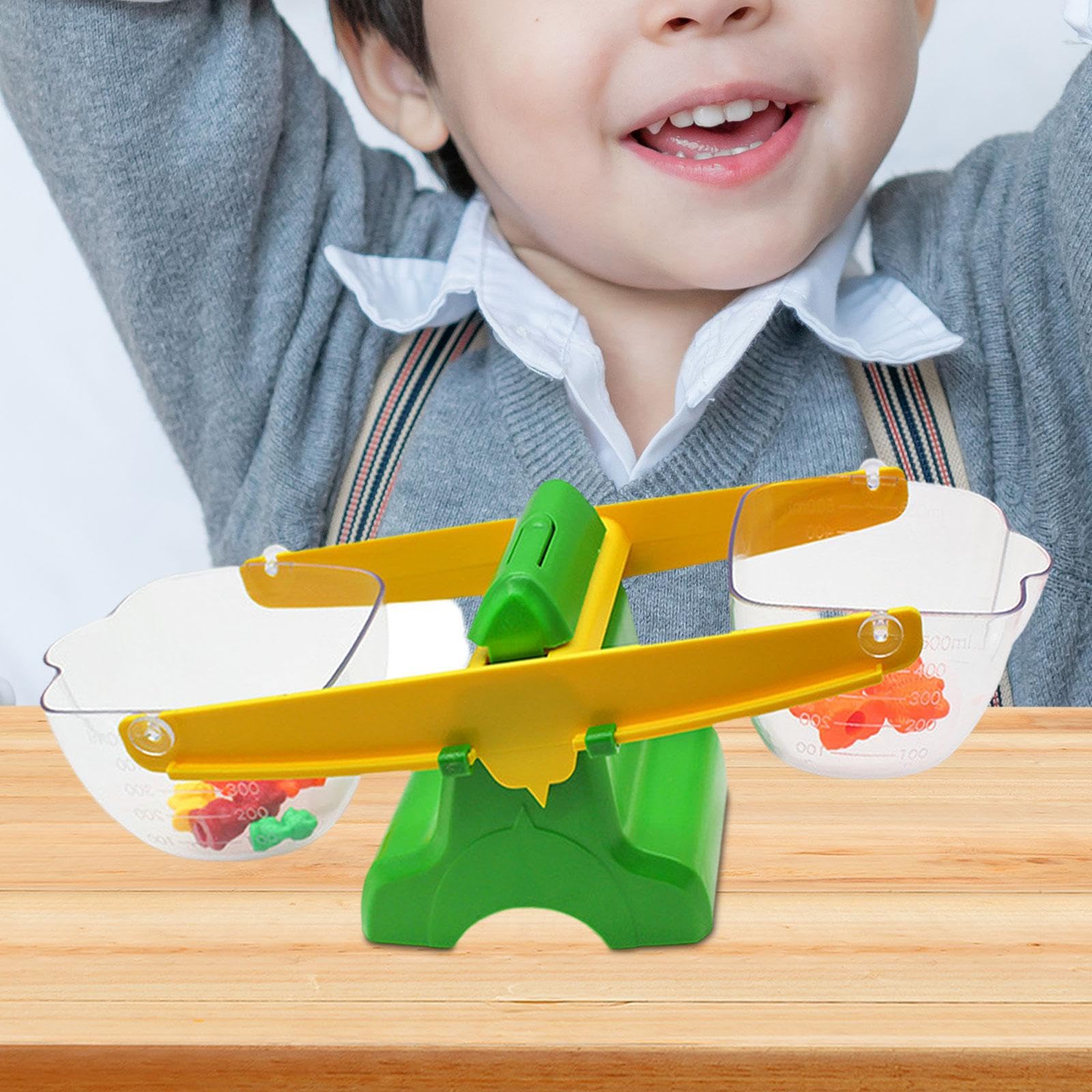 Balance à Godets, Balance à Double Plateau, échelle pour Les Inégalités, Soustraction