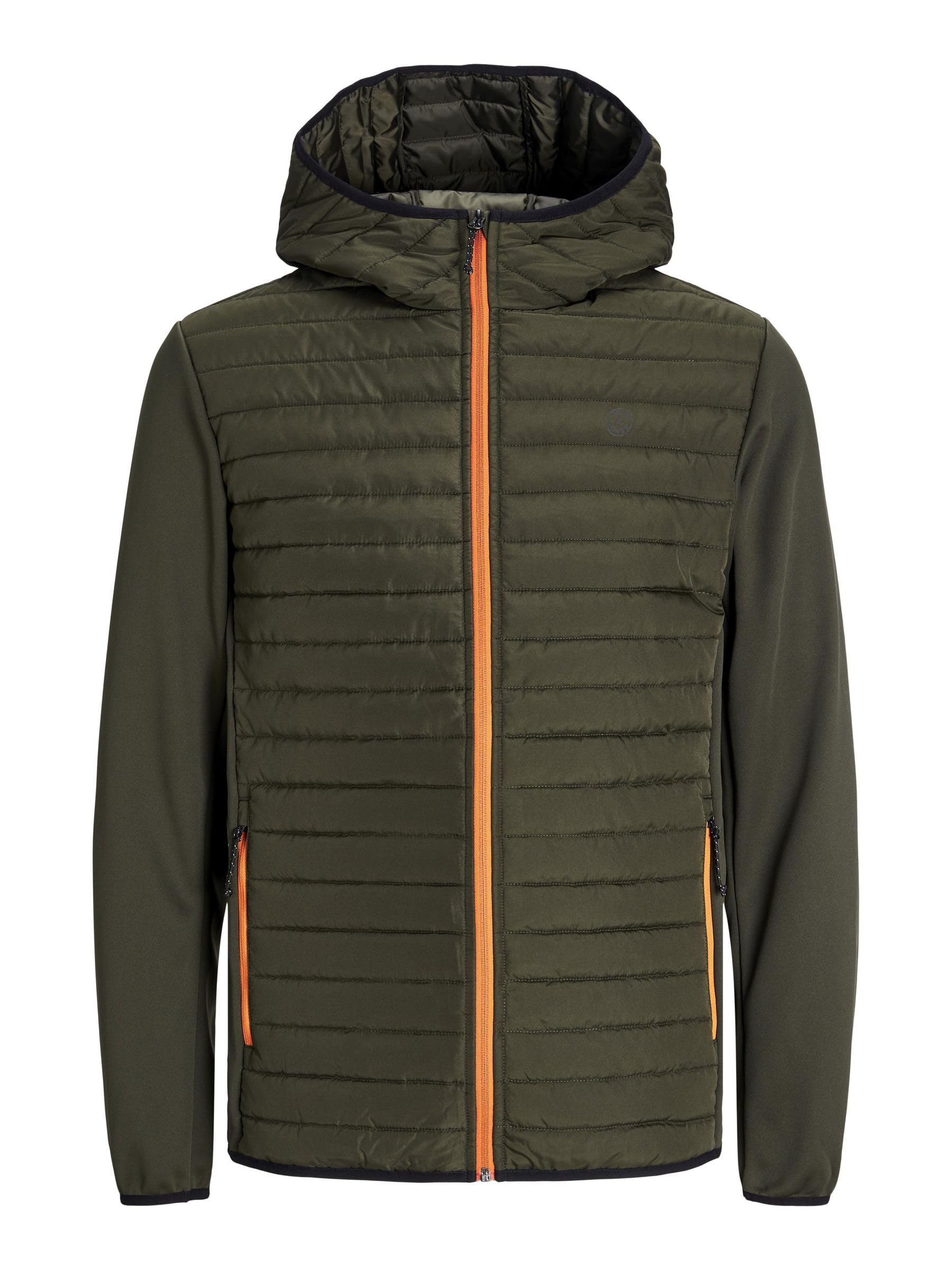 JACK & JONES Male Hybrid Jacket, Rosin 1, S