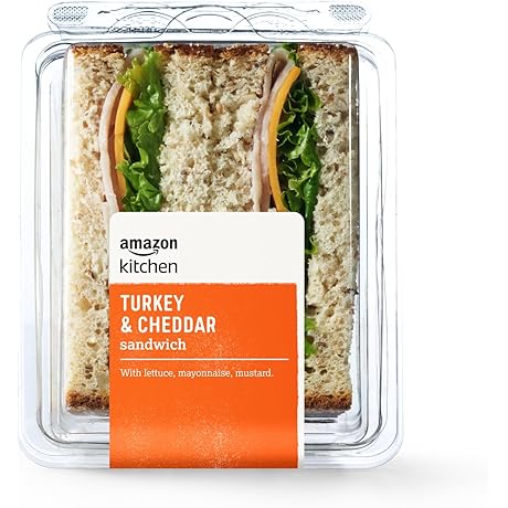 Satisfying Turkey & Cheddar Sandwich: A Convenient and Flavorful Lunch Option