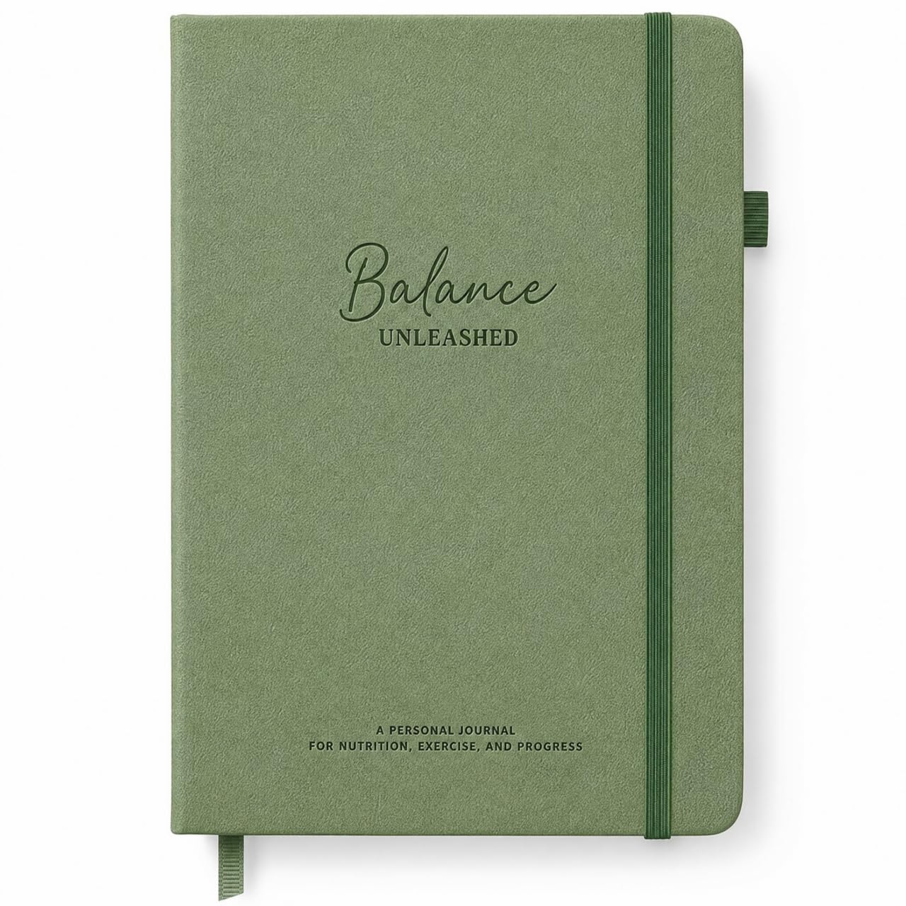 224-Page Gym Workout Log Book - 14-Week Exercise Books with Nutritional Reference Chart & Progress Tracker - Gym Accessories for Women & Men - A5 Weight Loss Journal - Fitness Diary, Work Out Notebook