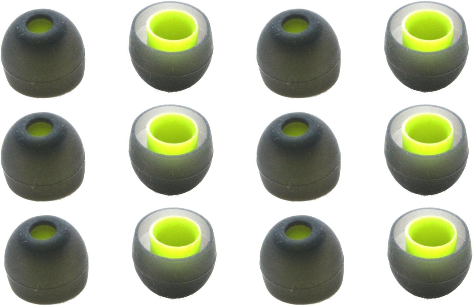 Zotech 6 Pairs of Ear Tips for Jaybird BlueBuds X, X2, X3 & X4 Headphones. (Medium)