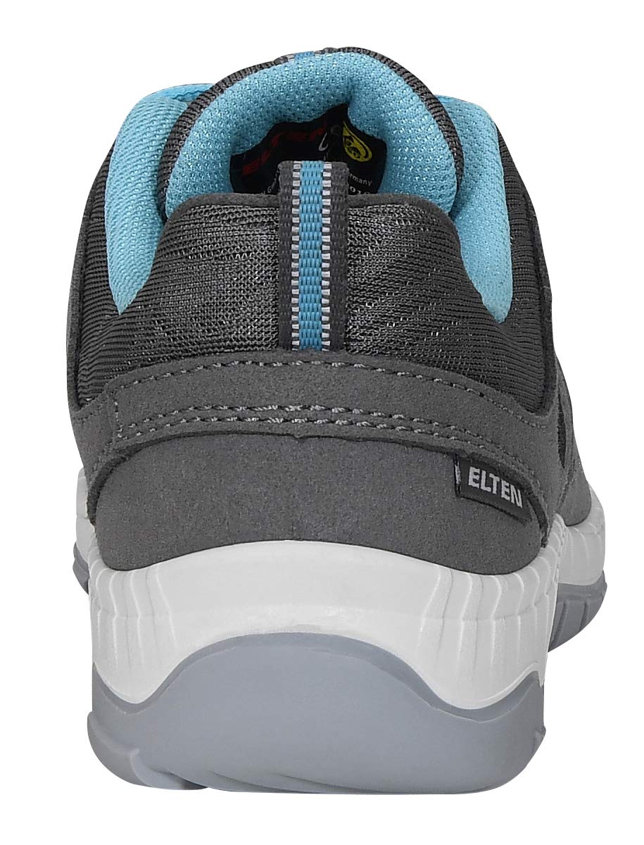 ELTEN Damen Maddie Grey Low ESD S1pSicherheitsschuh