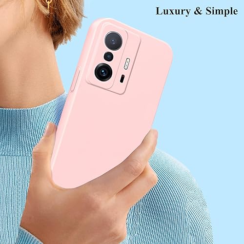 Miniatura 7 de Funda protectora para Xiaomi 11T Pro a prueba de golpes rosa Xiaomi 11T Pro para teléfono Xiaomi 11T funda protectora antihuellas dactilares con la
