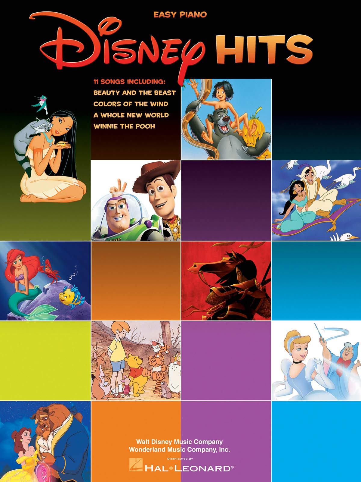 Disney Hits for Easy Piano (Hal Leonard student piano library): Easy Piano - 11 Songs