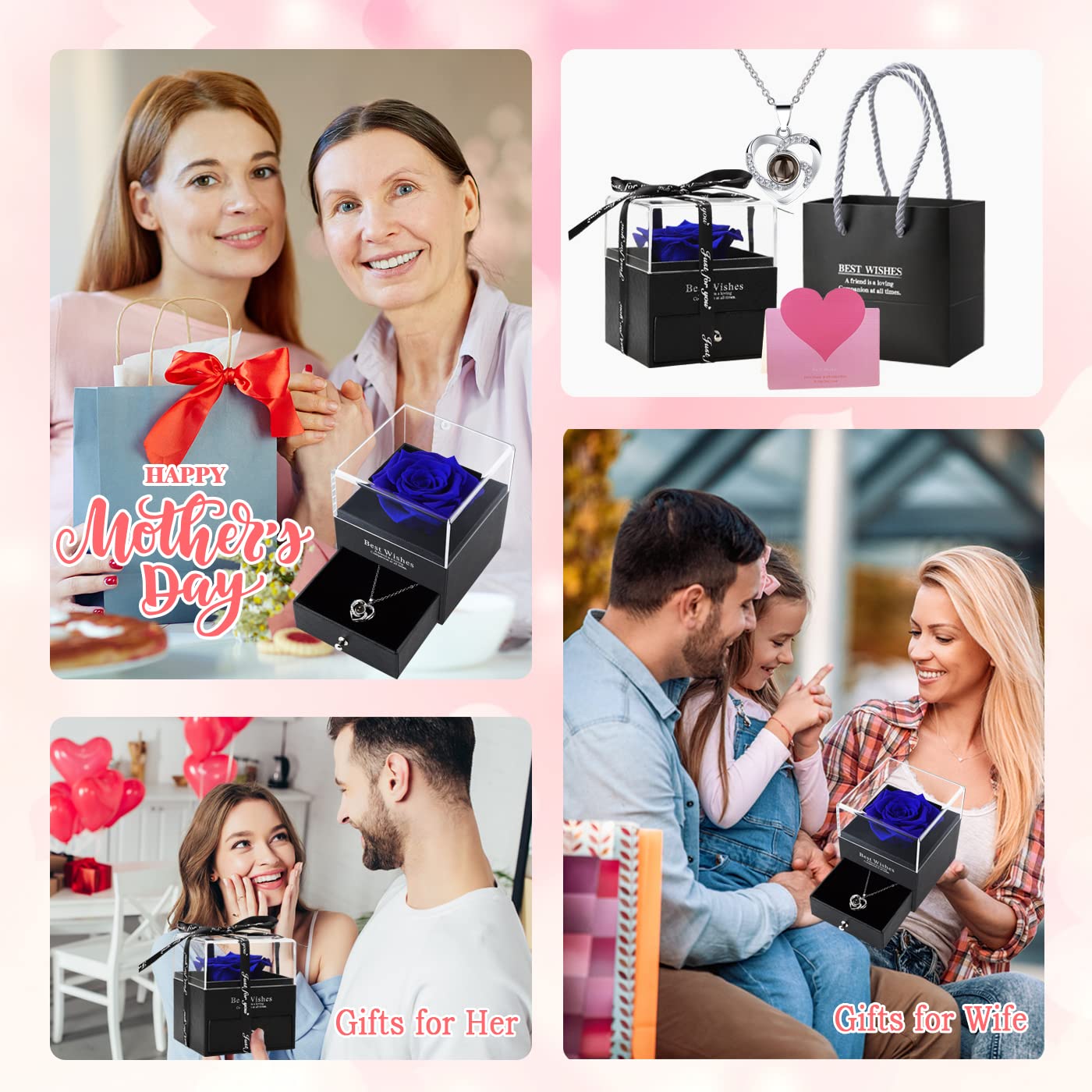 Portachiavi Regalo Per La Mamma Con Scritta 'Grazie' - Ciondolo In Argento, Idea Regalo Per Compleanno O Festa Della Mamma - copertina