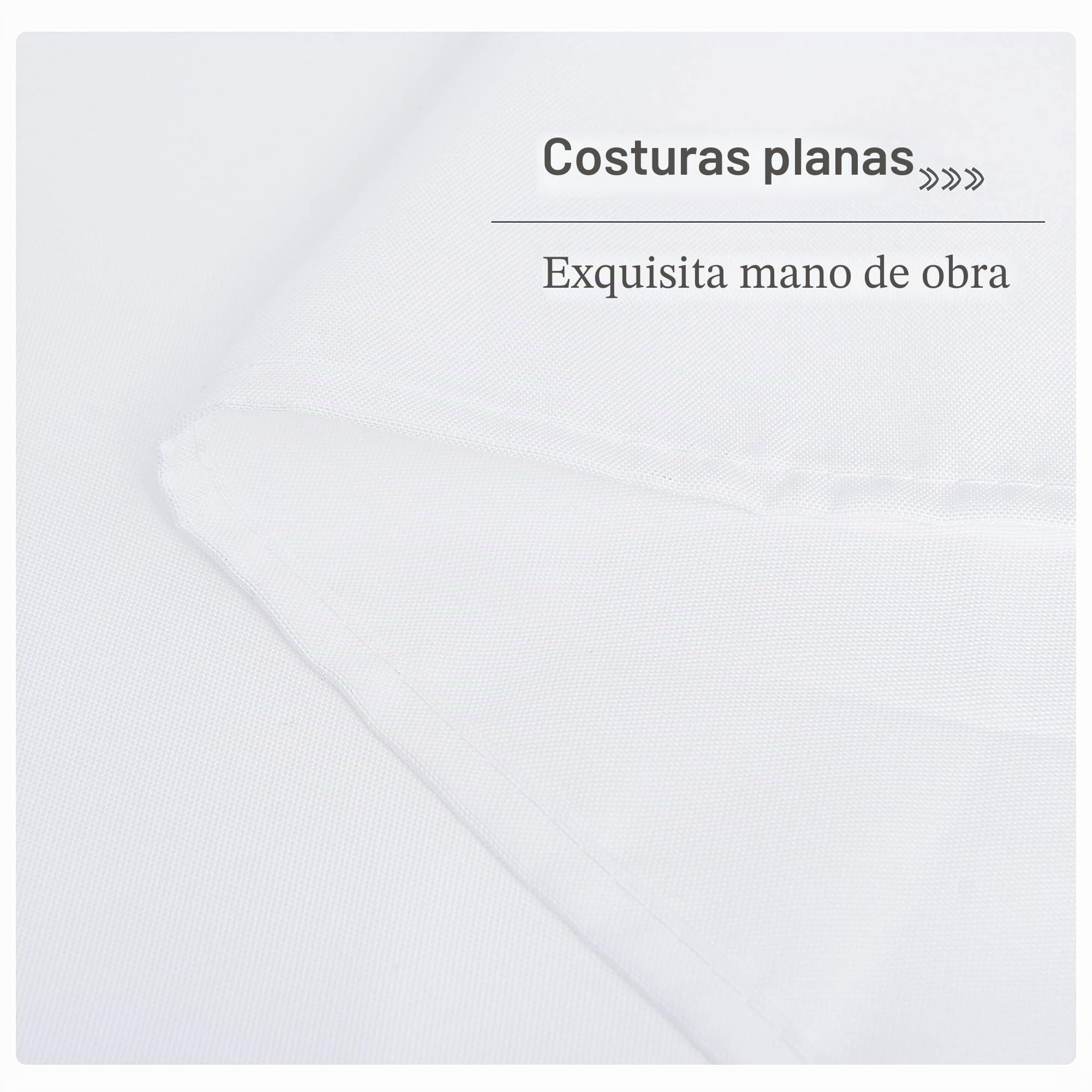 PONY DANCE Cortina Exterior Terraza,Impermeable, 2 Piezas