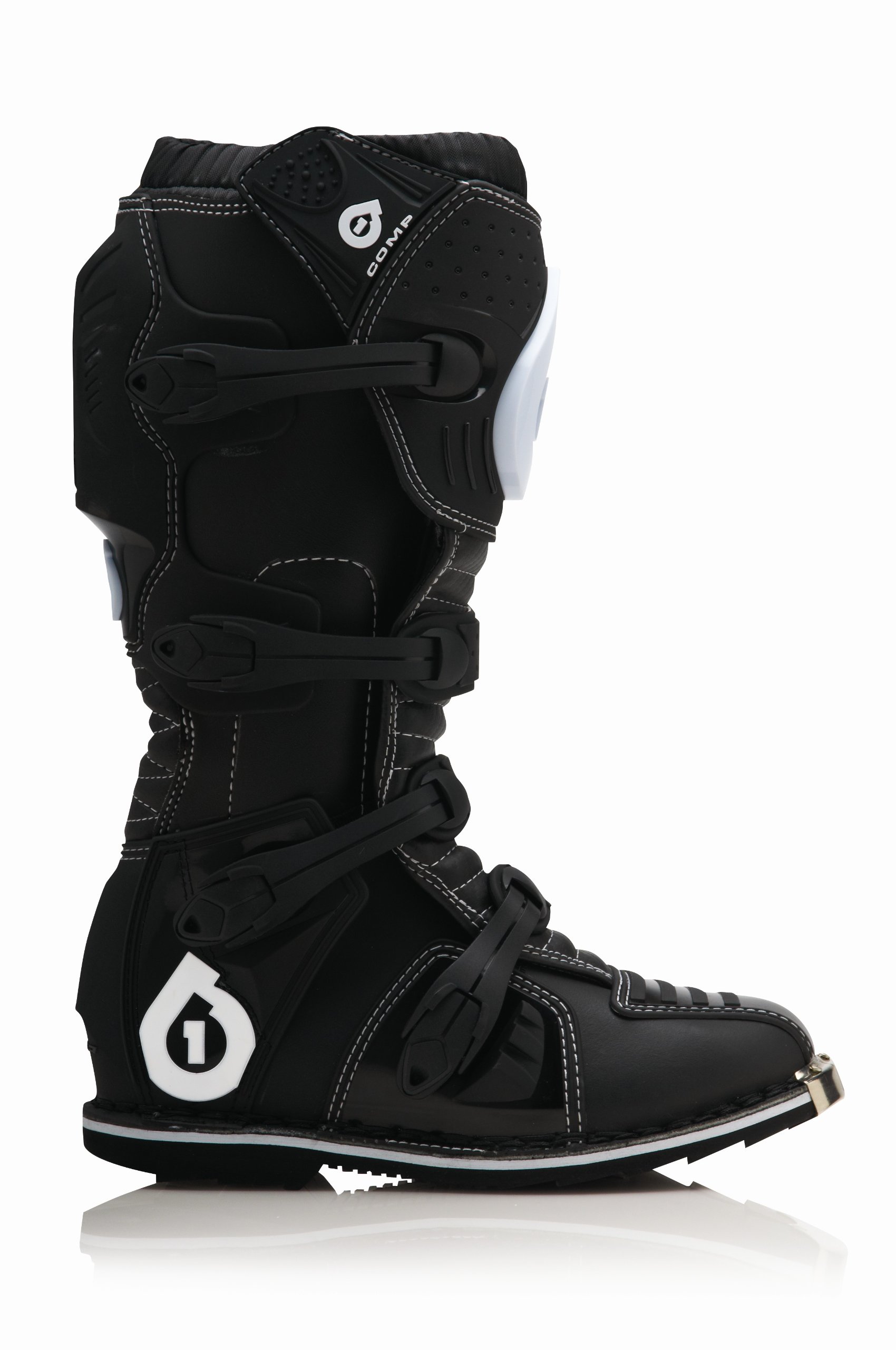 SixSixOne 661 Comp Boots (Black, US-8/UK-7/EU-41) : Amazon
