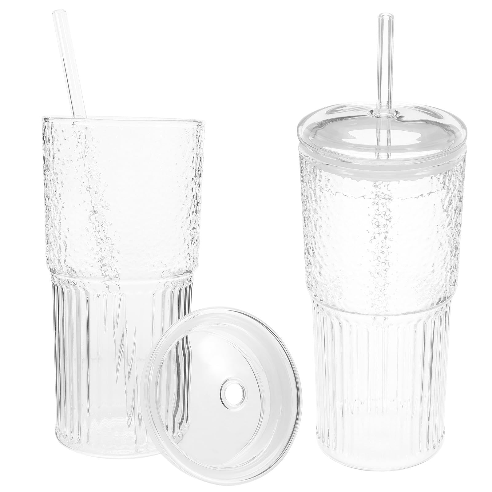 Tasses en verre faciles à nettoyer de 650ml pour simplifier votre hydratation