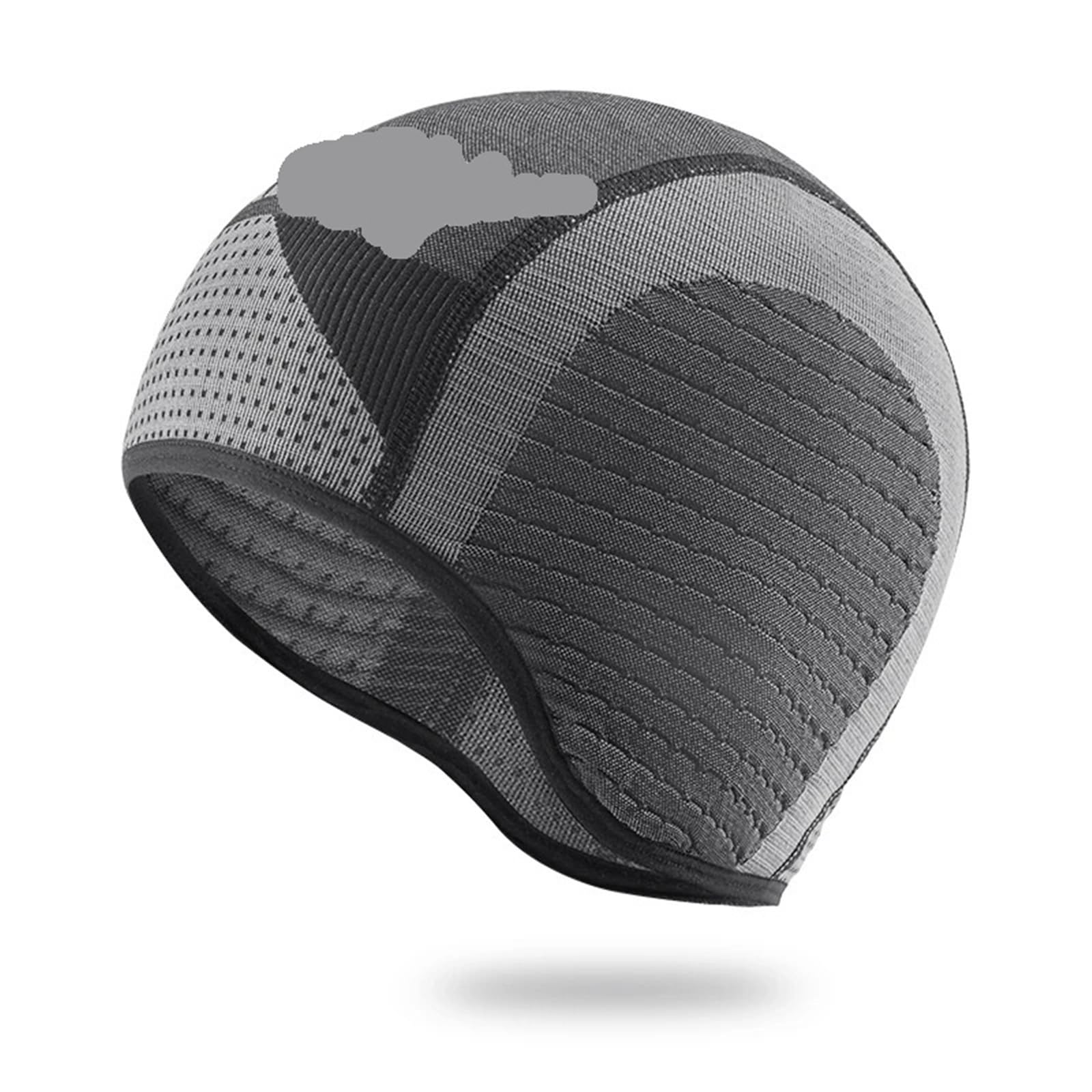 Bandana cyclisme noir sous casque moto et sport de plein air - 8