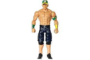 Mattel WWE John Cena Basic Action Figure: Unstoppable Icon with Lifelike Details