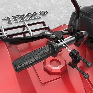 1PZ BL1-M78 Left Right 7/8 22mm Clutch Brake Handle Levers Perch Replacement for Honda CRF50 CRF70 CRF80 CRF100 CRF150 XR50 XR80 XR100 ATC 200m Pit Dirt Bike Motocross Motorcycle Baja Mini Bike MB200