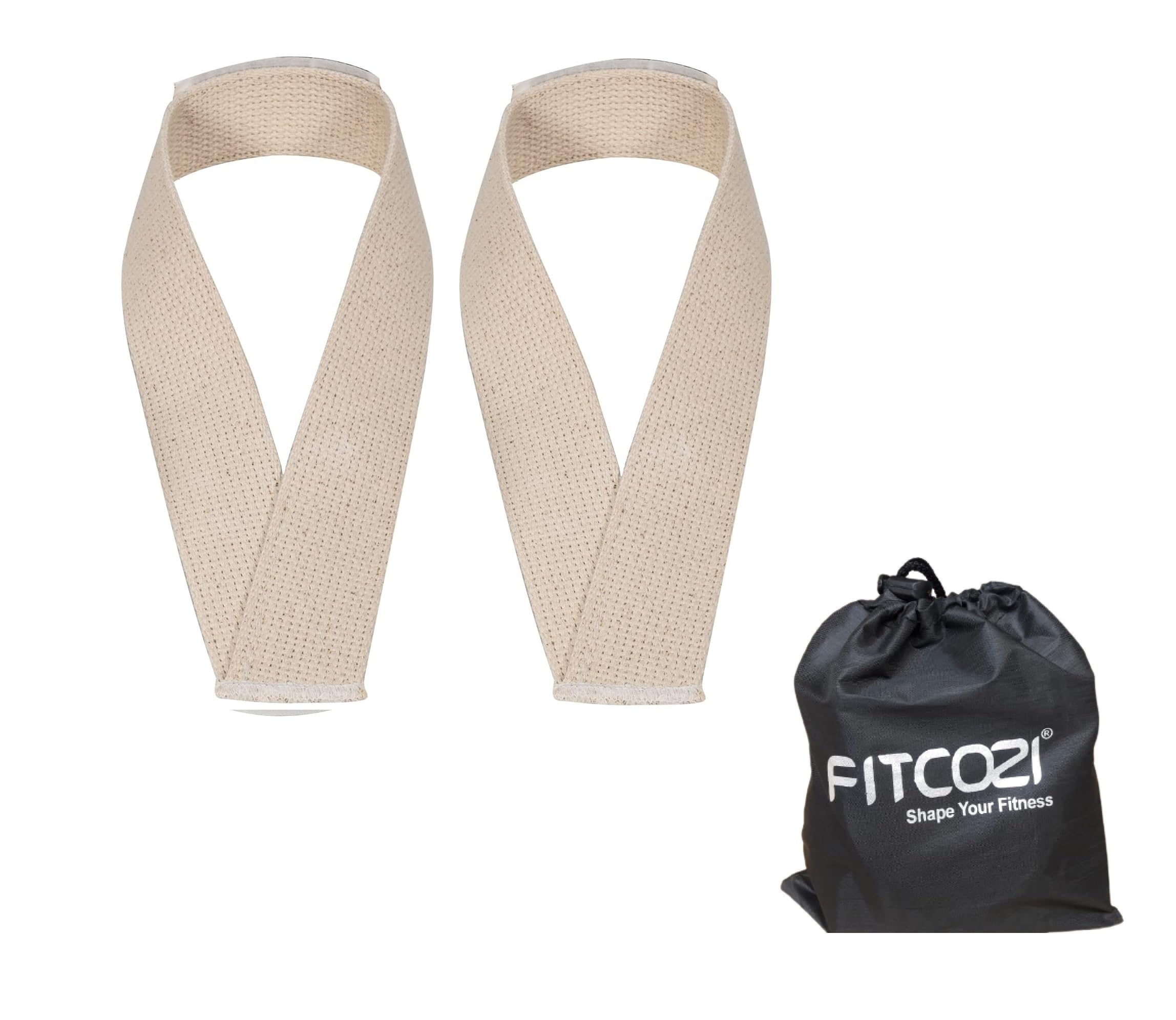 Olympic Lifting Straps for Weightlifting, Snatch, Clean, Powerlifting, Strongman, Deadlifts - Durable Cotton with Reinforced Stitching (Cotton-White) (B0CB1C6LRD) Amazon Price History, Amazon Price Tracker