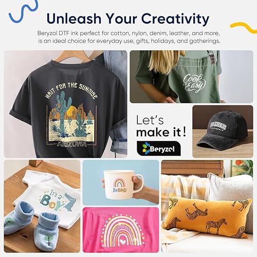 Miniatura 6 de Premium DTF Tinta Blanca 1000ML DTF Kit de conversión de tinta de transferencia, recarga de tinta DTF para Epson ET-8550, L1800, L800, R2400, P400,