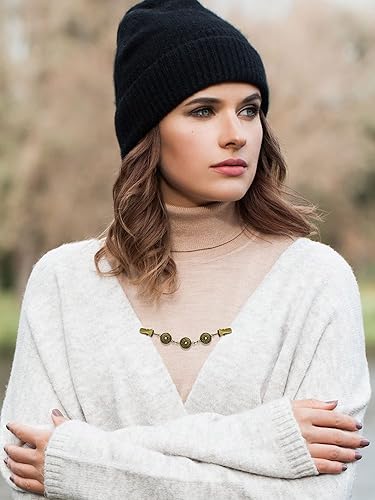 Miniatura 5 de Jetec 12 piezas de clip para la espalda de vestido, camisa vintage, clips de cincha para suéter, cárdigan, chal, clips para mujeres y niñas