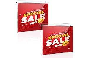 Versatile Slatwall Sign Holder for Efficient Retail Display