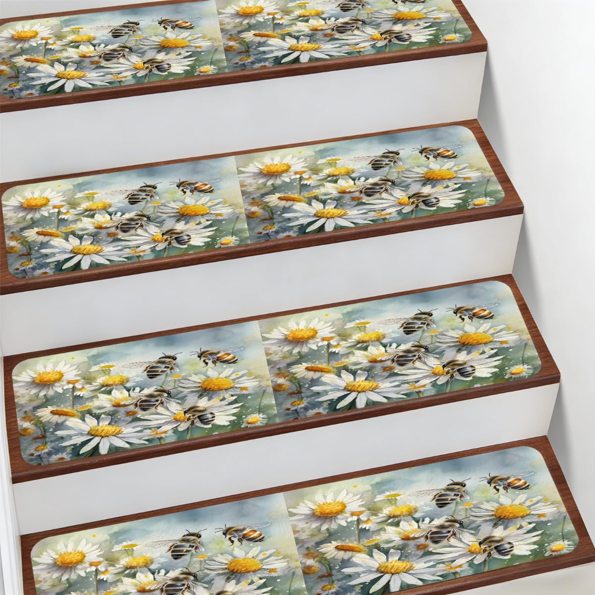 Protectores de escalera de interior antideslizantes para niños y ancianos