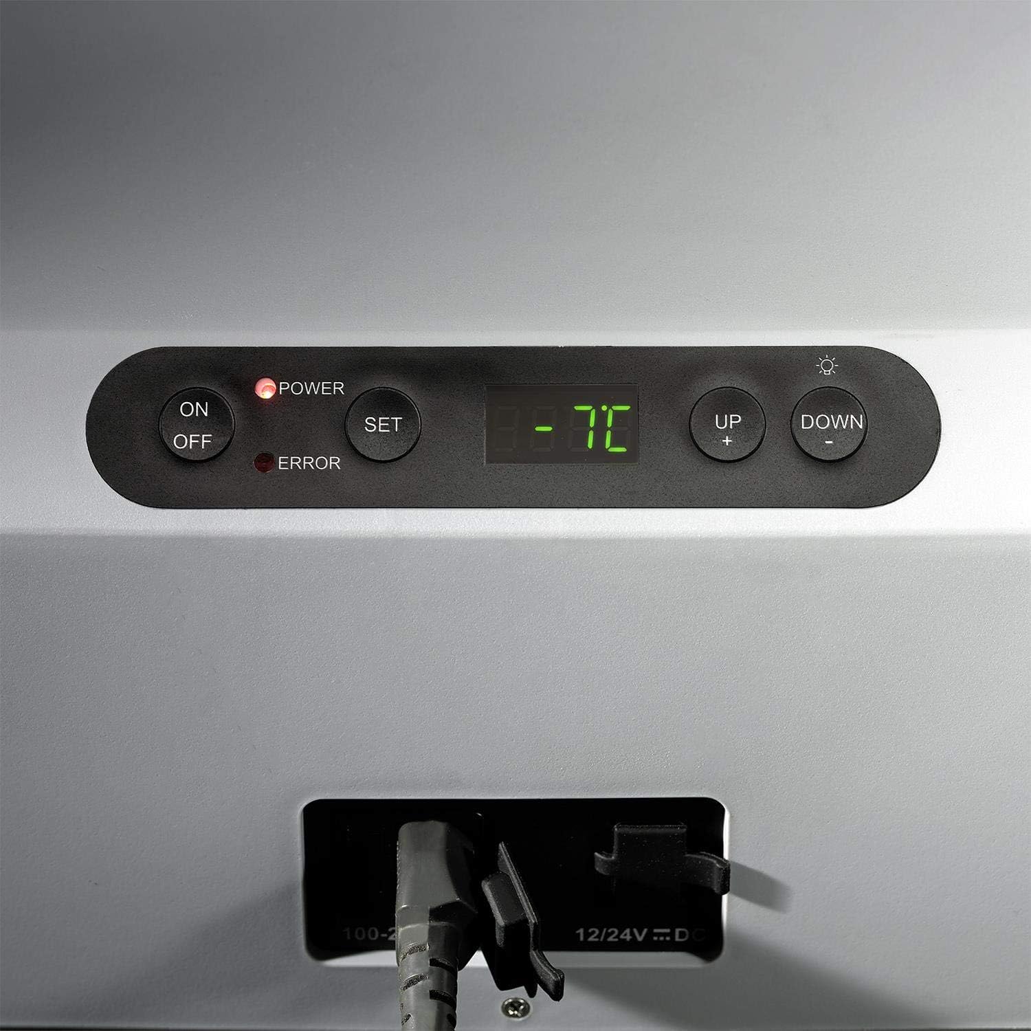 Mobicool FR40 AC/DC Mini Frigo Portatile a Compressore 38 L 12/24 V 230 V Grigio