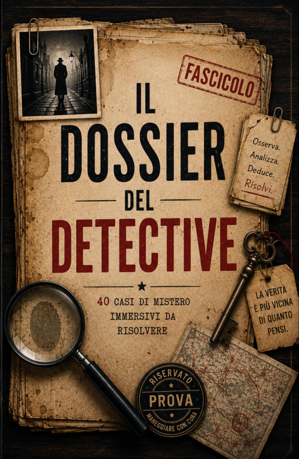 IL DOSSIER DEL DETECTIVE: 40 CASI DI MISTERO IMMERSIVI DA RISOLVERE