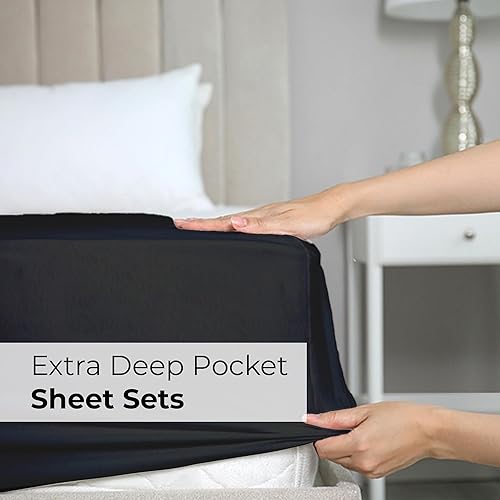 Miniatura 9 de CGK Unlimited - Juego de sábanas para colchones de 21pulgadas