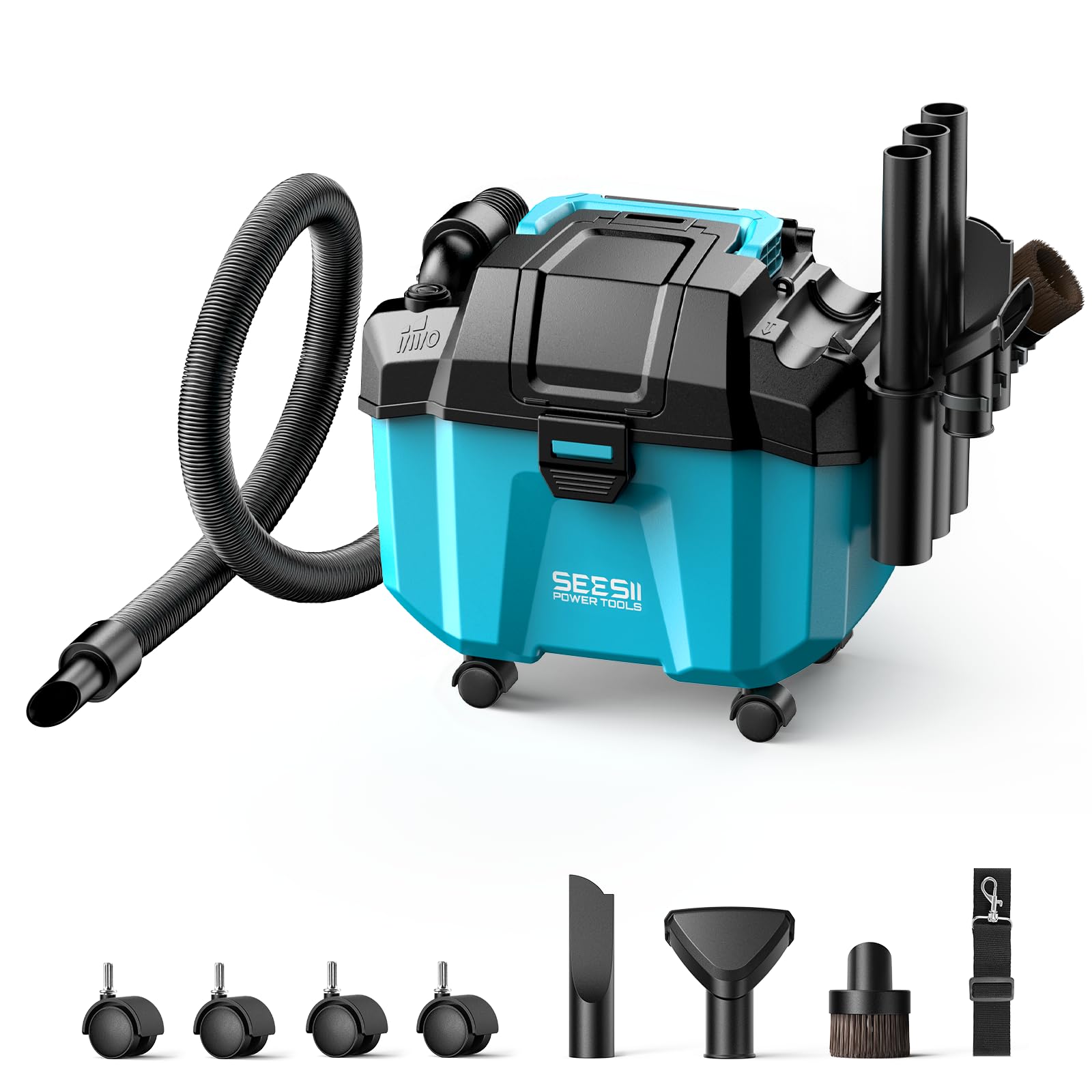 Amazon.co.jp: 【2025新型】SEESII 集塵機 乾湿両用 掃除機 充電式