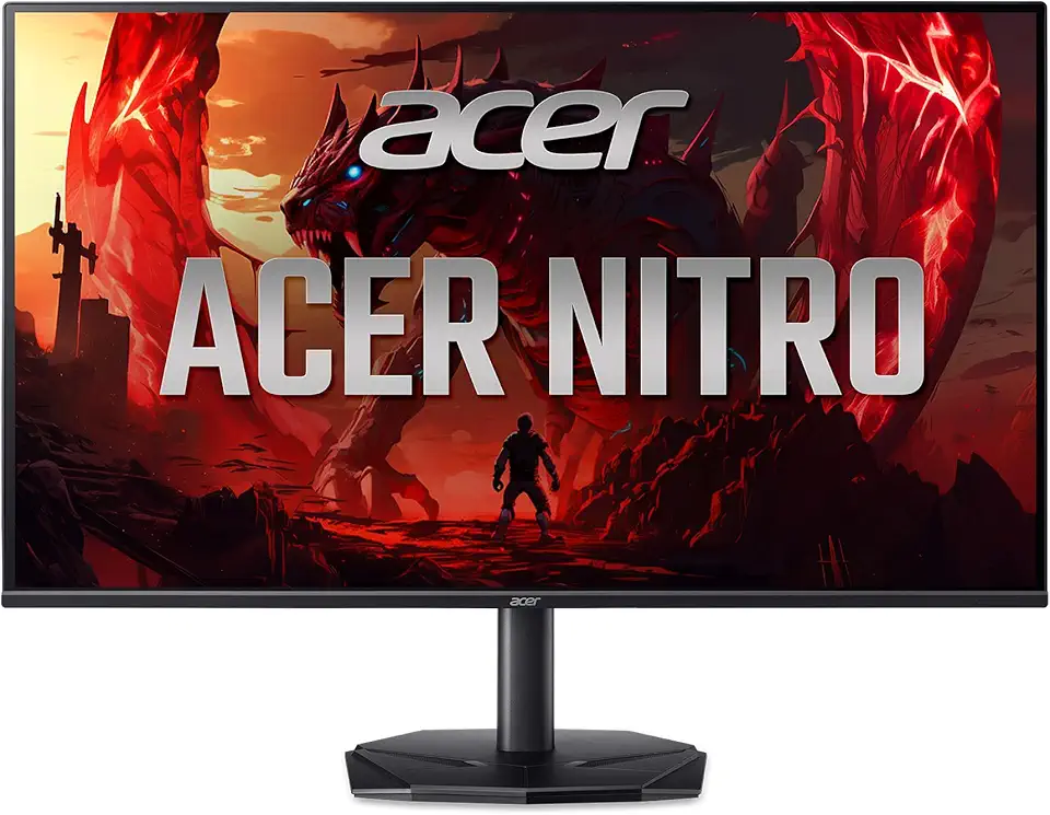 Acer Monitor de jogos Nitro KG240Y W3bibi IPS Full HD 1920 x 1080 | AMD FreeSync Premium | Atualização de 240Hz | Até 0,5 ms | 99% SRGB | Suporte HDR 10 | 1 porta de exibição de 1,2 x e 2 x HDMI