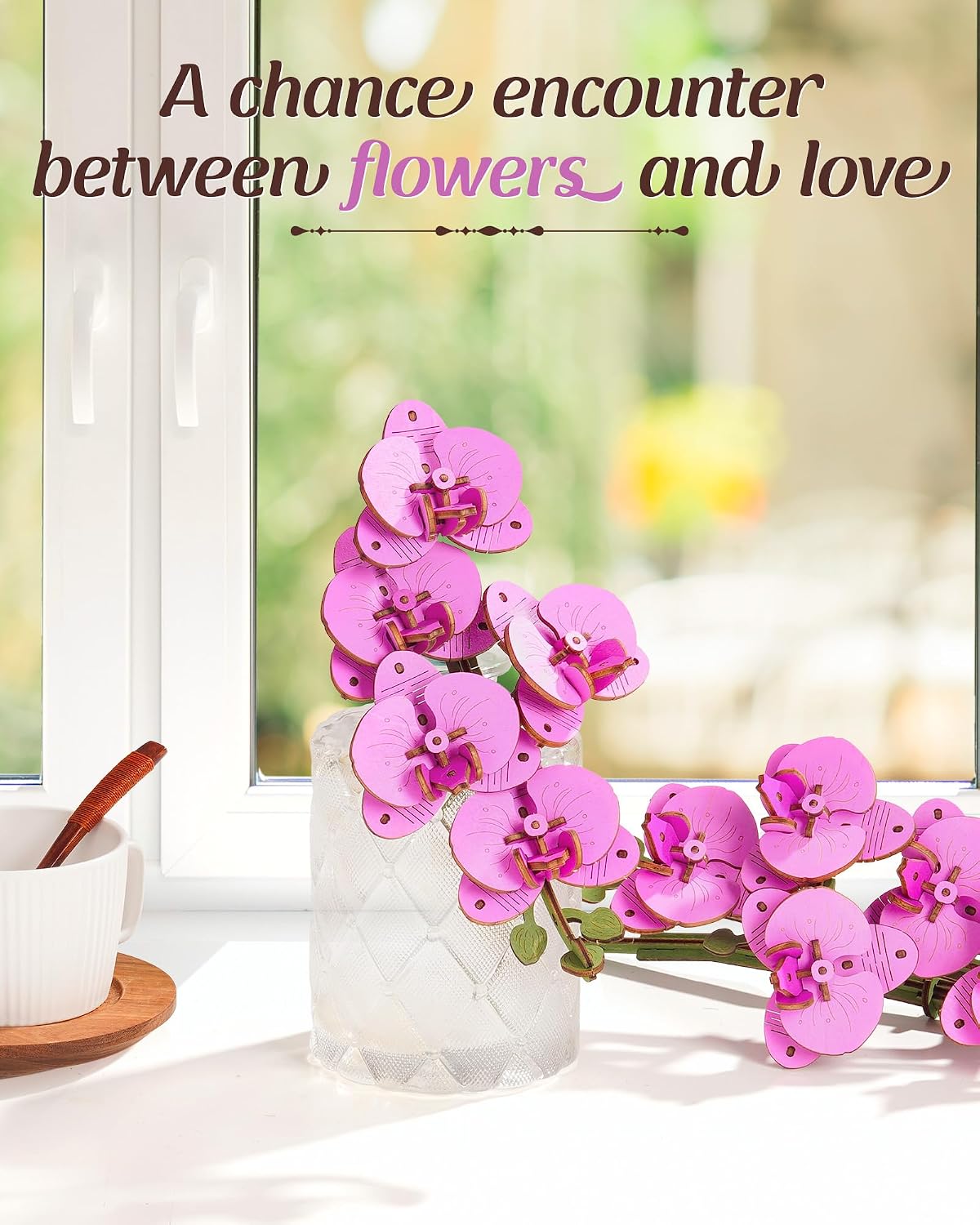 Adjustable features of the wooden flower puzzle