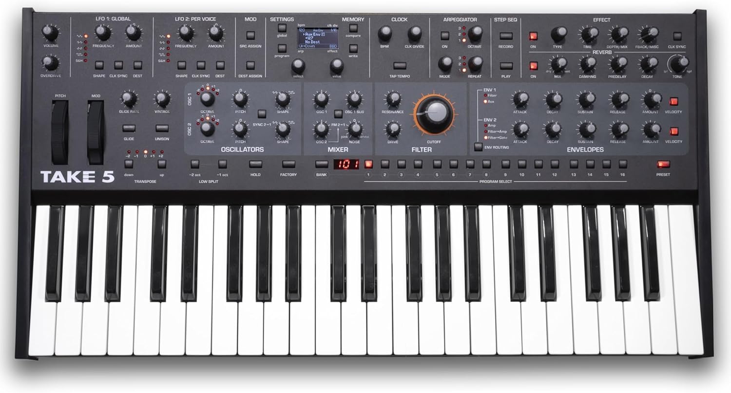 Sequential Take 5 - Syntezator analogowy polifoniczny