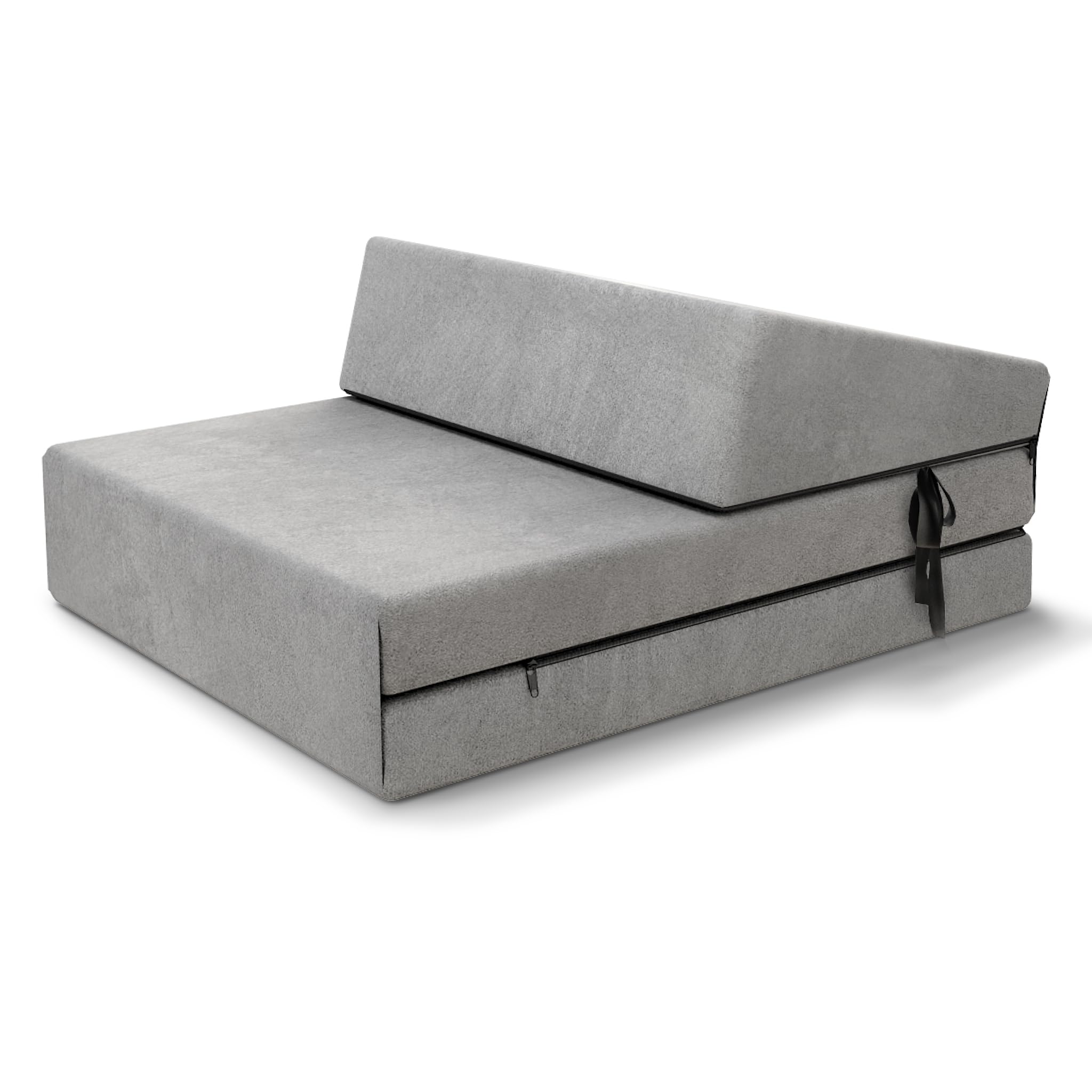 FDM Vouwmatras Suzi Maxi 120 x 200 cm, koudschuim, gastenmatras, hoogte 14 cm, hardheidsgraad H3, Öko-Tex-gecertificeerd, geschikt voor mensen met