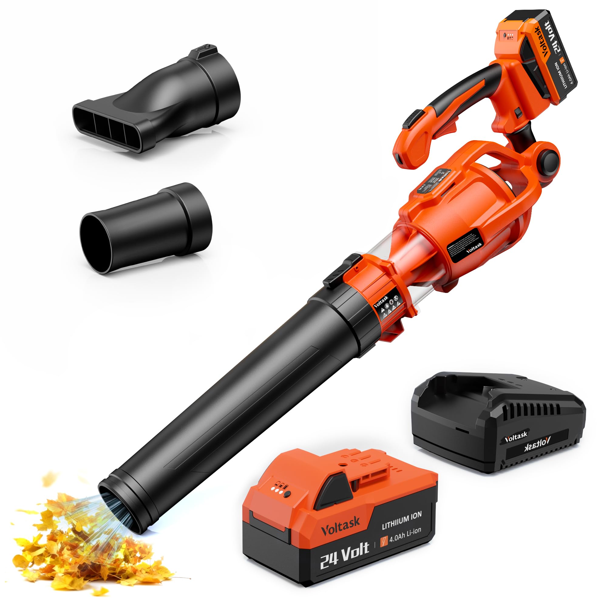 Amazon.com: VOLTASK 24V Leaf Blower with 120° Adjustable Handle