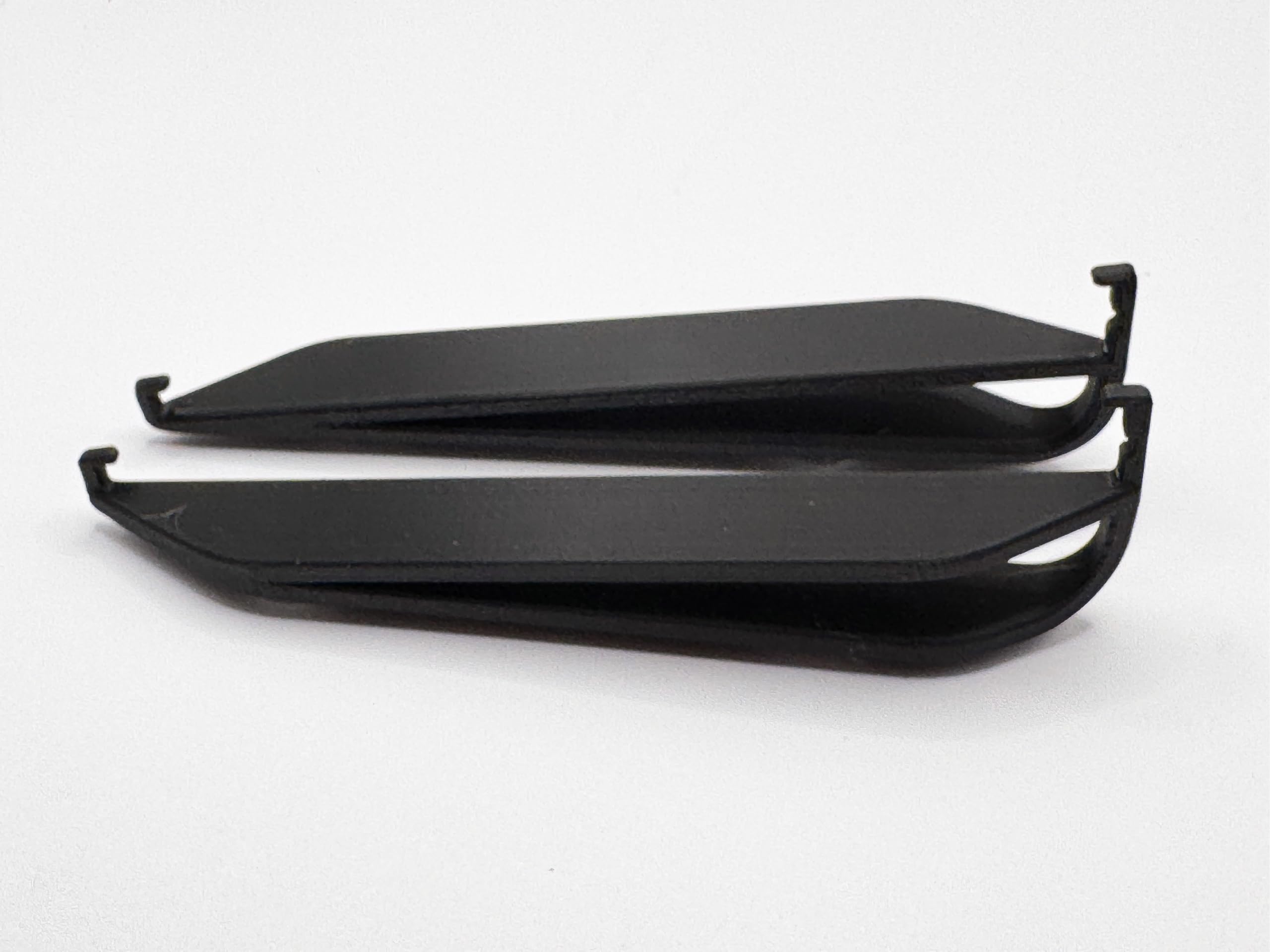 Ergonomic Keyboard Wedges for Apple Magic Keyboard, Black or Silver, 2-Pack, Adjustable Typing Angle
