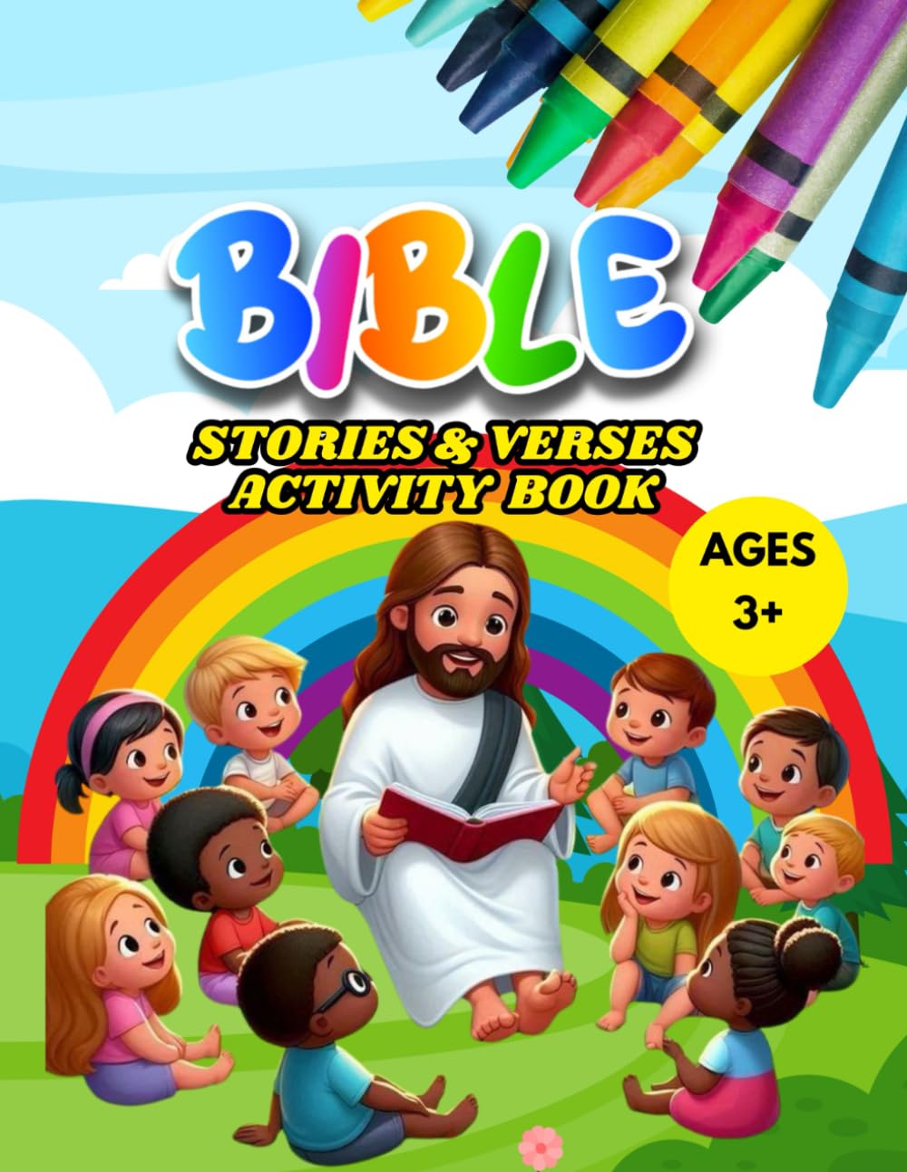 Bible Stories & Verses Activity Book: :Bible Activity Book: Featuring Bible Stories, Bible Verses & Bible Coloring Fun for Kids And Learning The Bible