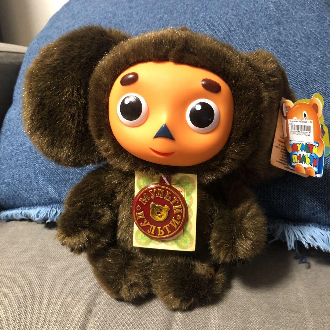 Amazon.co.jp: チェブラーシカ ロシア語 おしゃべり ぬいぐるみ : おもちゃ