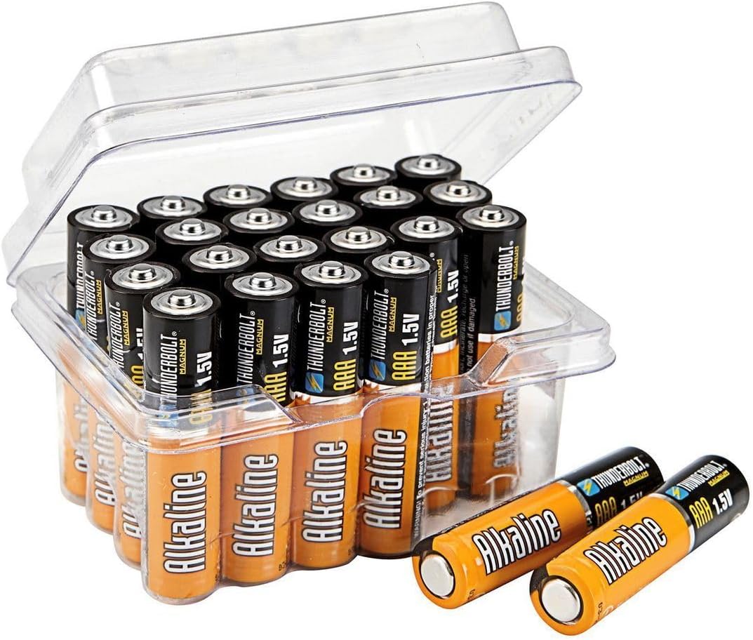 Thunderbolt Alkaline AAA Batteries