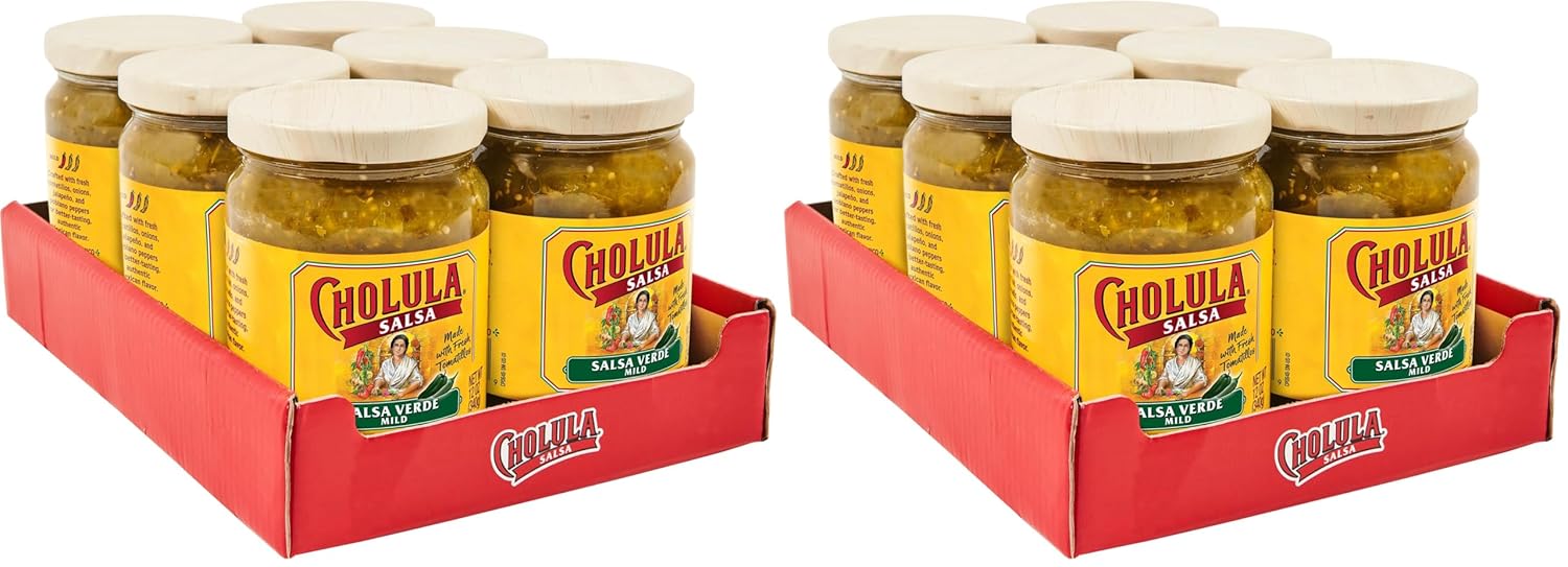 Cholula Salsa Verde (Mild), 12 oz (Pack of 12)