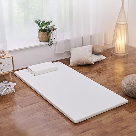 Amazon Novilla マットレス シングル 高反発 厚さ３cm 敷布団 硬さ180n 高密度ウレタン ベッドマットレス 敷き布団 底付き感無し 通気性 長持ち可能 压缩包装 収納可能 洗えるカバー付き ホワイト 折りたたみマットレス オンライン通販