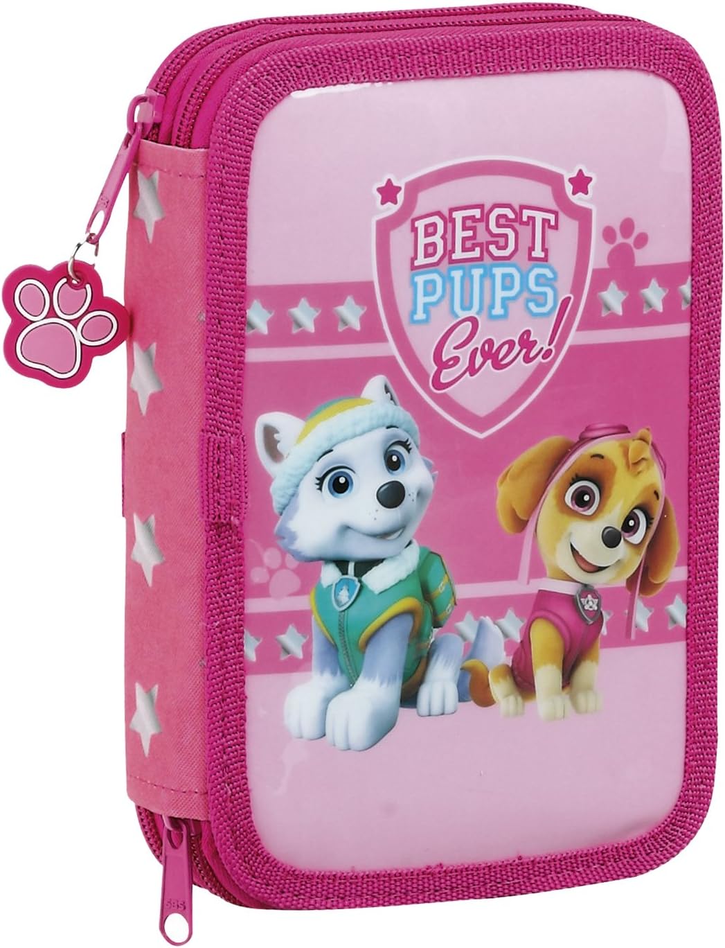 Safta Patrulla Canina Girl Pencil Cases, 20 cm, Pink (Rosa)