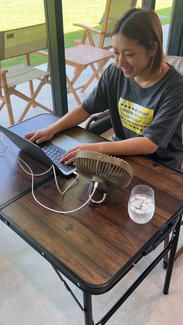 Amazon.co.jp: ロゴス(LOGOS) ハンガー扇風機(USB蓄電) 81336706