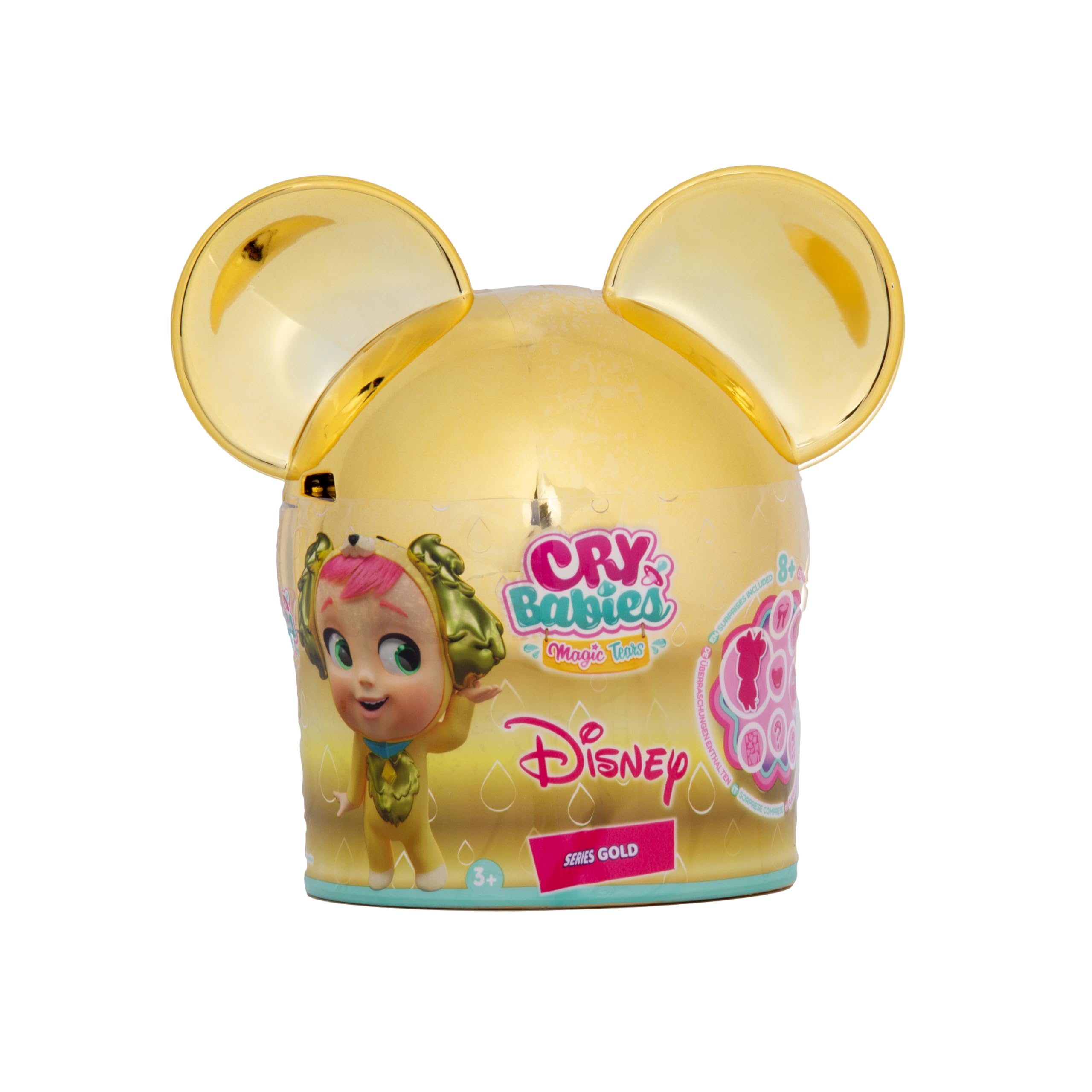 MAGIC TEARS Disney Edition | Collectable Mini Cry Baby Surprise Doll with Real Tears and Accessories | Doll for Children +3 Years old