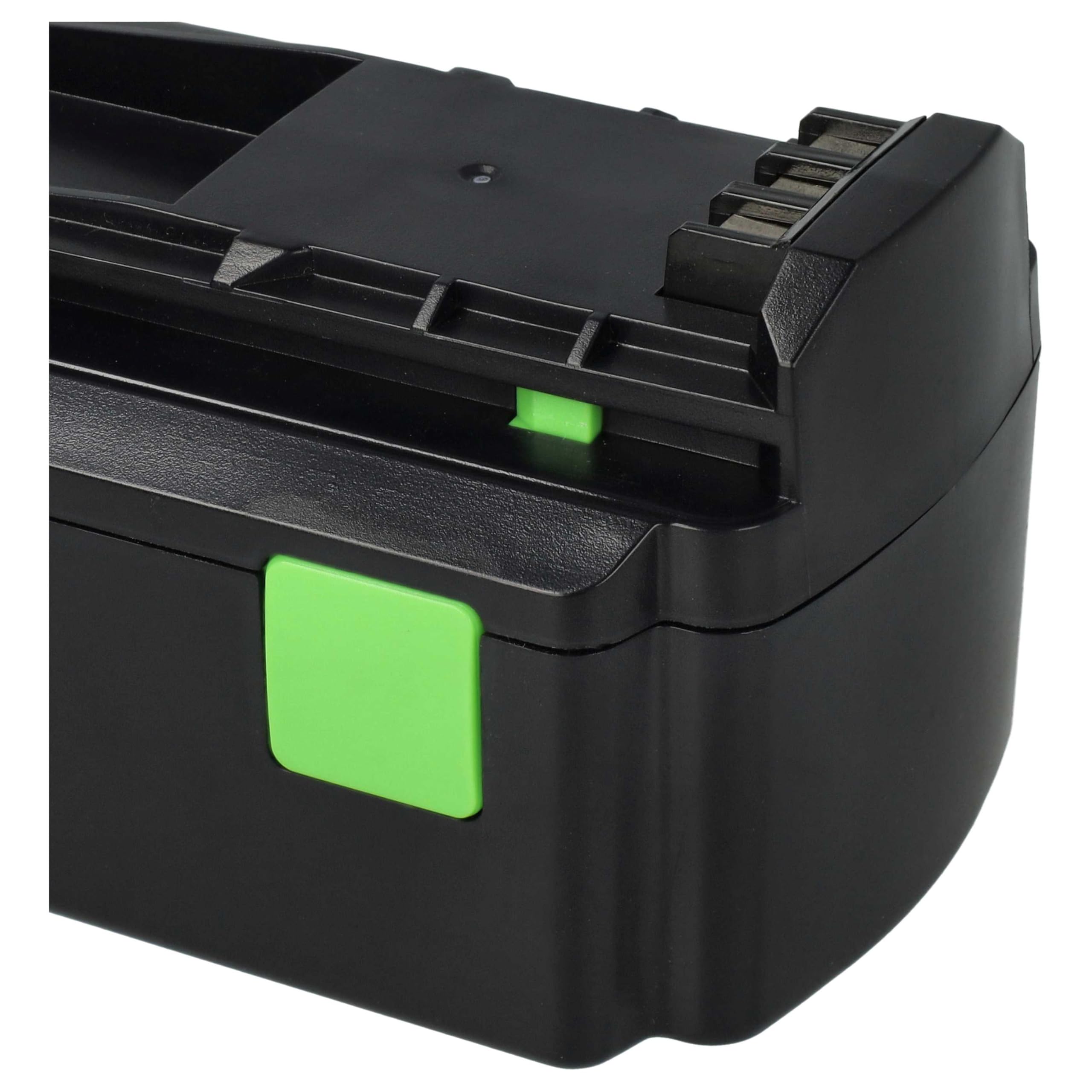vhbw batteria compatibile con Festo Festool DRC 18/4 Li 5.2-Set, DRC 18/4 Li-Basic utensile elettrico (4000 mAh, Li-Ion, 18 V)