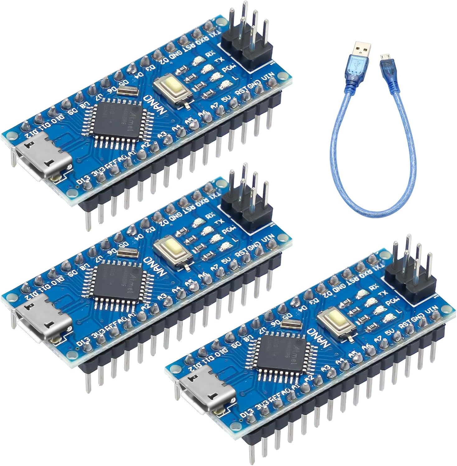 Module Board RUIZHI 3 pièce Module 5V 16MHz Micro Interface CH340 Chip ...