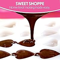 Vista 6 de Sweet Shoppe Obleas oscuras derretidas, 12 onzas