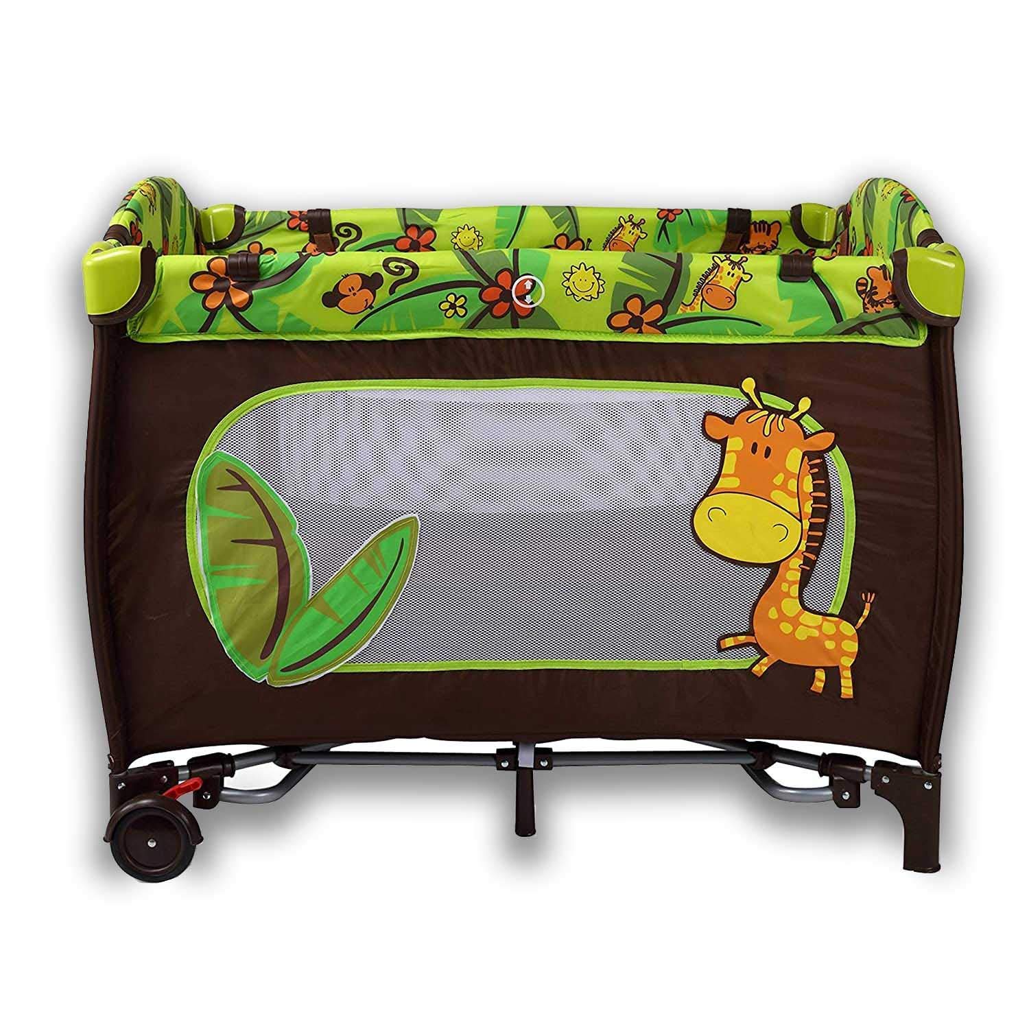 DOTMOM Cobabies Smart Folding Portable Travel Baby Bed Convertible to