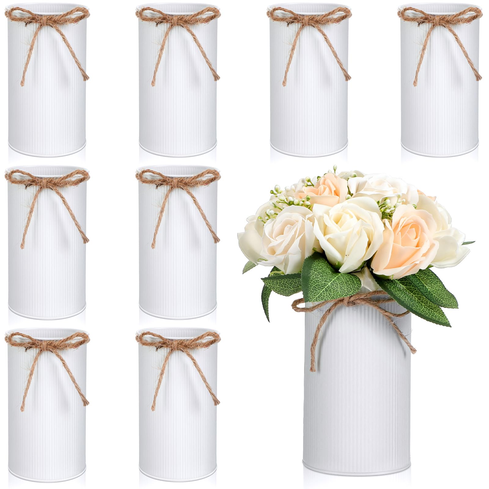 Amazon.com: Rustic Vase for Table Centerpieces 5.91 Inch Flower