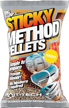 Bait-Tech 700g Sticky Method Pellets Sweet