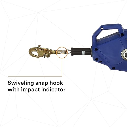 Miniatura 9 de 3M DBI-SALA Smart Lock Autoretráctil Lifeline 3503803, cable galvanizado, azul, 20 pies (19.7 ft) 1 Ea/Case