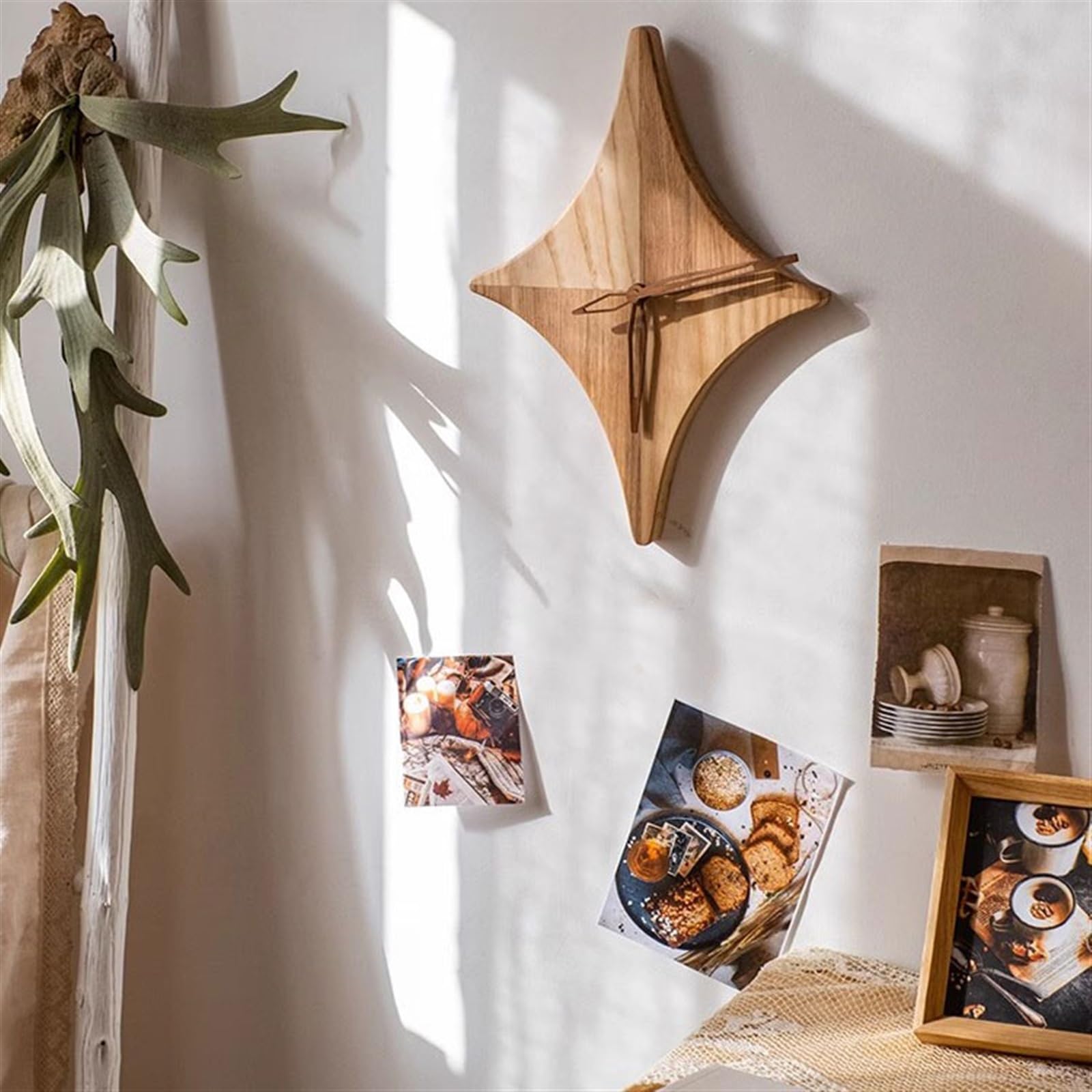Cucina Orologio da parete in legno Moda Soggiorno Camera letto Studio semplice Decorazione creativa Decorazioni per interni